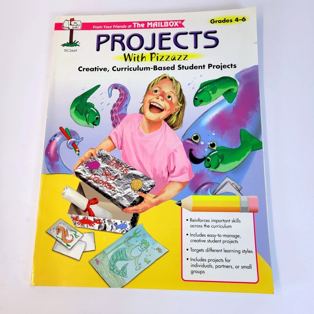 The Mailbox Projects With Pizzazz Creative Student Projects Grades 4-6